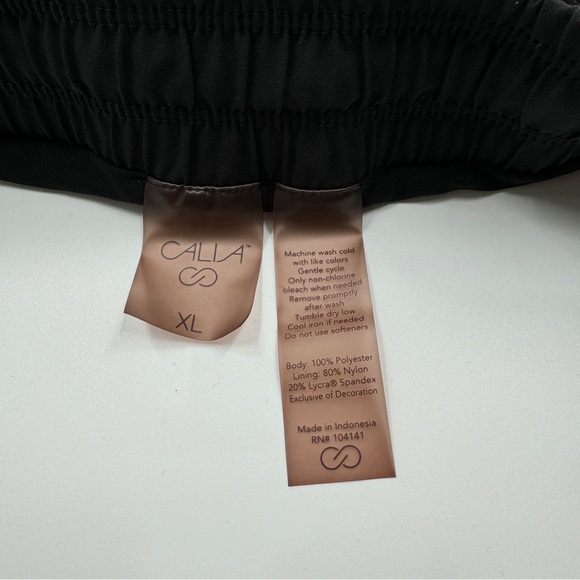 Calia Women’s Black Running Shorts with Built-In Spandex Size XL - Picture 7 of 7